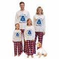 thumbnail image 1 of Ashyfjp Family Festive Pajama Set Christmas Themed Print Top with Matching Long Pants Pleasant Versatile Holiday Outfit, Size (2Y-14Y), 1 of 3