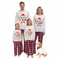 thumbnail image 1 of Ashyfjp Matching Family Xmas Pajamas Casual Holiday Motif Long Sleeve Set Pleasant Cozy Relaxed Home Clothes, Size (2Y-14Y), 1 of 3