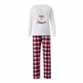 thumbnail image 1 of Ashyfjp Matching Family Xmas Pajamas Casual Holiday Motif Long Sleeve Set Pleasant Cozy Relaxed Home Clothes, Size (S-3XL), 1 of 2