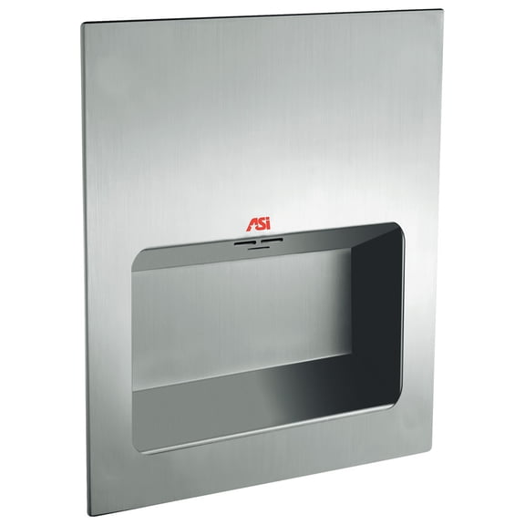 Asi 10-0135-2 Sensor Operated Recessed Automatic Hand Dryer - Stainless Steel