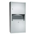thumbnail image 1 of Asi 0462-Ad-9 Surface Mounted Paper Towel Dispenser And Waste Receptacle Combo - Stainless, 1 of 1