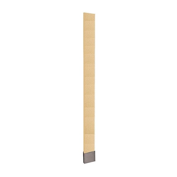 82" x 6" OHB Partition Pilaster, Polymer, Cream
