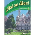 thumbnail image 1 of Pre-Owned Asi Se Dice! (Hardcover) 0078777844 9780078777844, 1 of 1