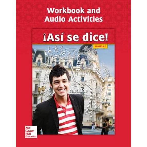 Pre-Owned Asi se dice! Level 2, Workbook and Audio Activities (SPANISH), 9780076668663, 0076668665, Paperback, 1 edition
