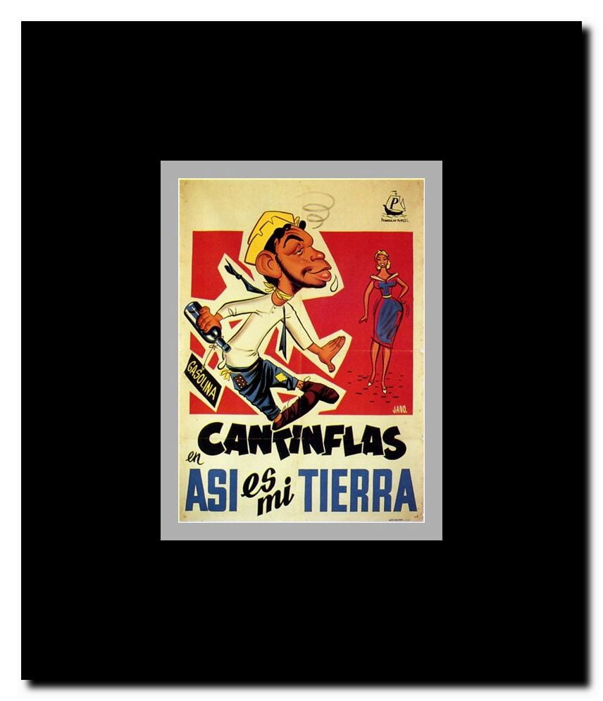 Asi es mi Tierra Framed Movie Poster