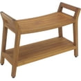thumbnail image 1 of Asia® Ascend Estate Teak Shower Bench with Shelf, 1 of 1