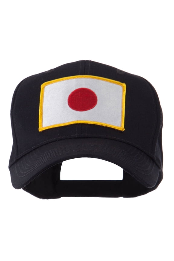 Asia Flag Embroidered Patch Cap - Japan OSFM
