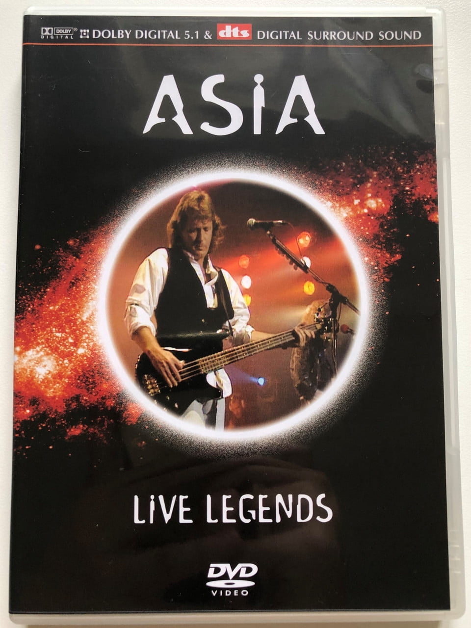 Asia – Live Legends / Classic Rock Productions Ltd. DVD Video CD  