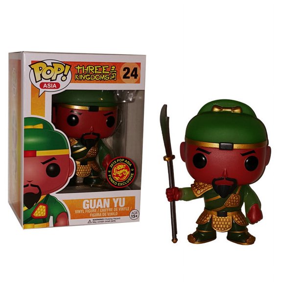 Asia Pop! Vinyl Figure Glow in the Dark Guan Yu [Three Kingdoms] Exclusive