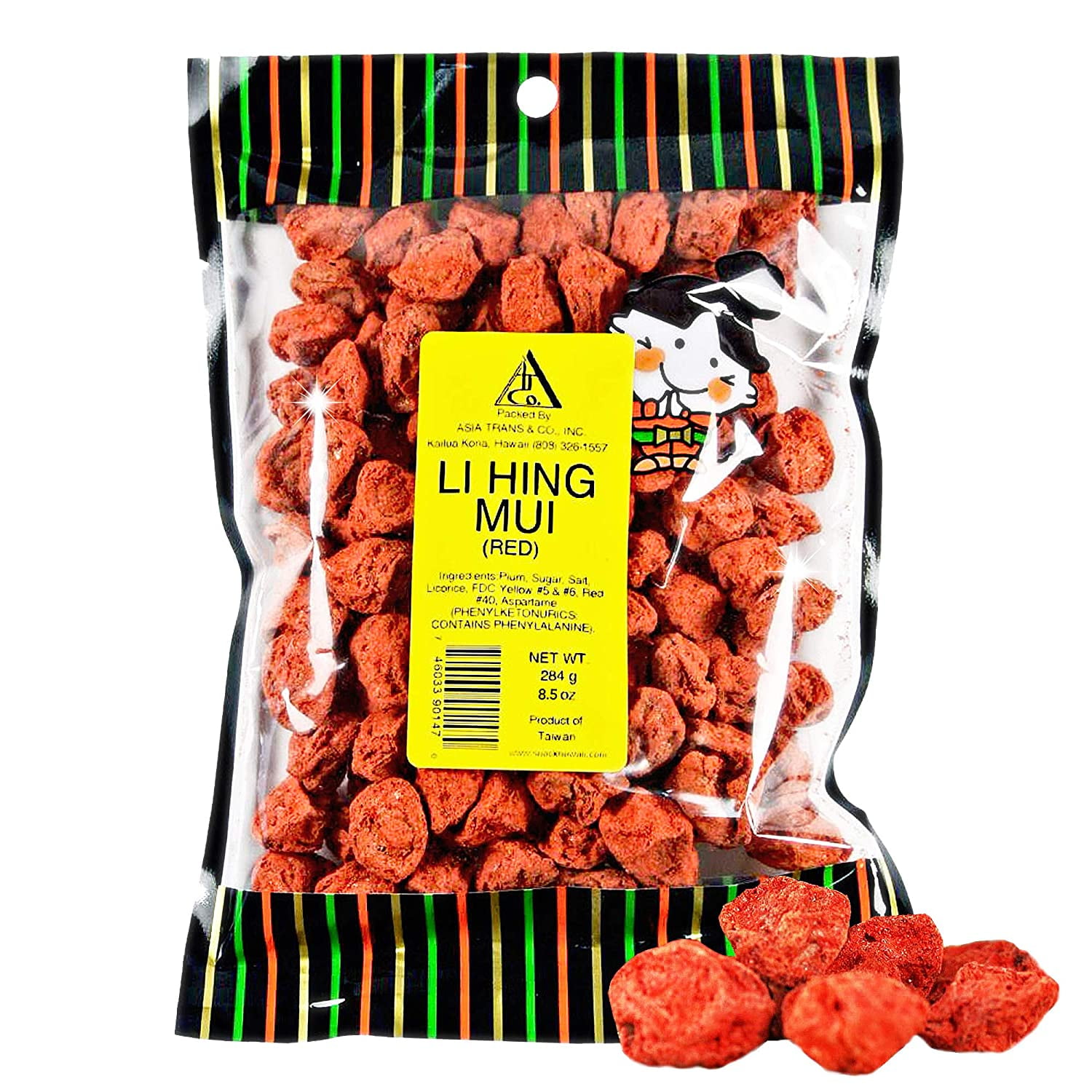 Asia Trans At Li Hing Mui Red 8.5oz