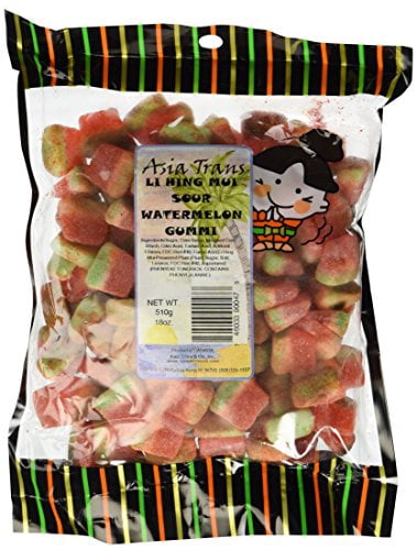 li hing mui sour watermelon 18 oz bag