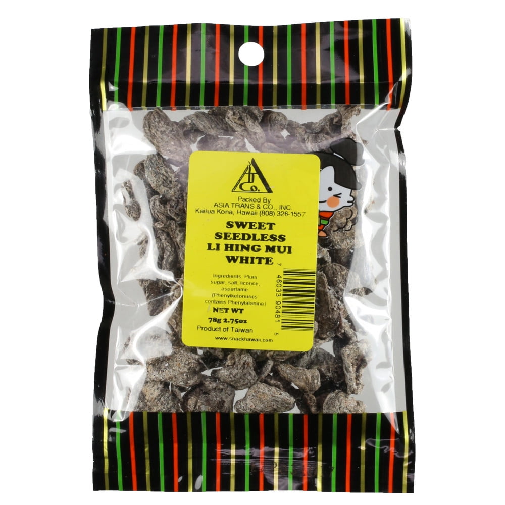Asia Trans & Co. Sweet Seedless Li Hing Mui, 1.76 Oz.