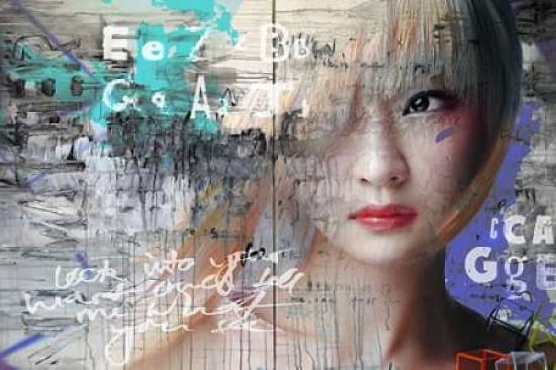 Asia love Canvas Art - Micha Baker (12 x 18)