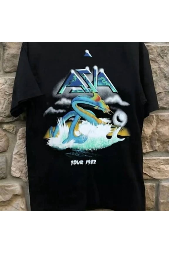 Asia shirt 1982 shirt black T-shirt Cotton Unisex All sizes S to 5XL