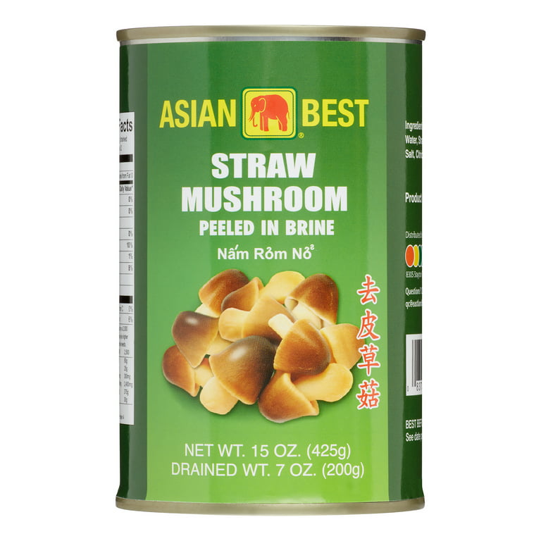 Fruit Of Life Straw Mushroom, 15 oz/425 g 