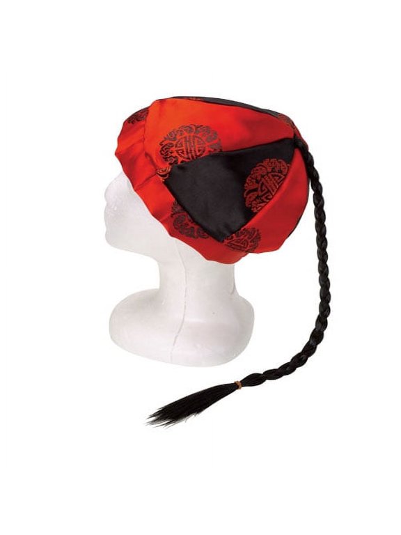 Asian Cap with Braid