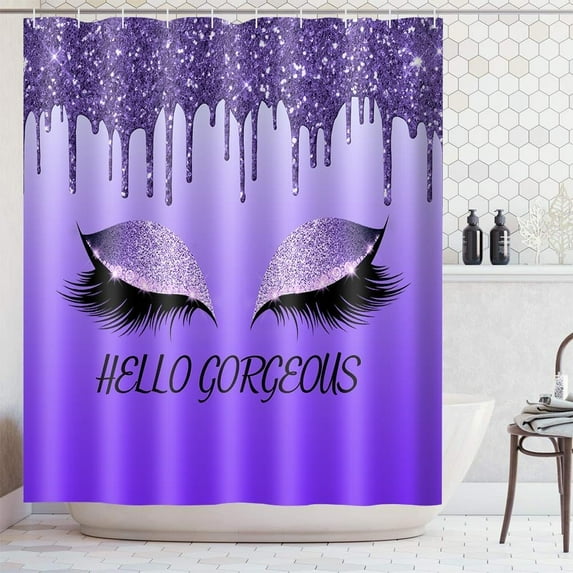 Asian Dragon Shower Curtain Set, 4PCS Totem Bathroom Sets with Shower Curtain and Bath Mat, Toilet Lid Cover and U Shaped Rugs,72"x72" Polyester Fabric Bathtub Curtain with Hooks SETMYTE60