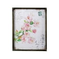 thumbnail image 1 of Asian Flowers Plaque, 1 of 1