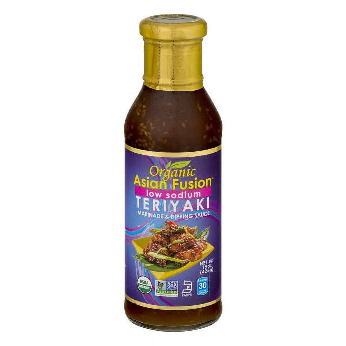 Asian Fusion Organic Low Sodium Teriyaki Marinade & Dipping Sauce, Non