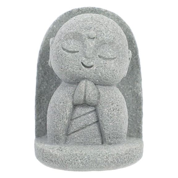 Asian Home Decor Jizo Statue Resin Craft Feng Shui Home Office Decor 1Pcs
