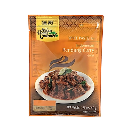Asian Home Gourmet Indonesian Rendang Curry Pack of 6
