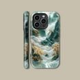 thumbnail image 1 of Asian Jade Stone Pattern MagSafe Case for iPhone Samsung Scenery, 1 of 5