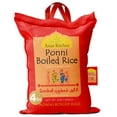thumbnail image 1 of Asian Kitchen Ponni Boiled Rice 4-Pound Bag, 4lbs (1.81kg) Short Grain Par Boiled Rice ~ All Natural | Gluten Friendly | Vegan | Indian Origin | Export Quality, 1 of 10