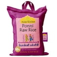 thumbnail image 1 of Asian Kitchen Ponni Raw Rice 10-Pound Bag, 10lbs (4.54kg) Short Grain Rice ~ All Natural | Gluten Friendly | Vegan | Indian Origin | Export Quality, 1 of 10