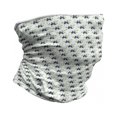 thumbnail image 1 of Asian Neck Gaiter, Wild Bamboos Zoo Nature, Unisex, Green Black White, by Ambesonne, 1 of 3
