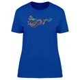 thumbnail image 1 of Asian Pink Dragon T-Shirt Women -Image by Shutterstock, Female x-Large, 1 of 2