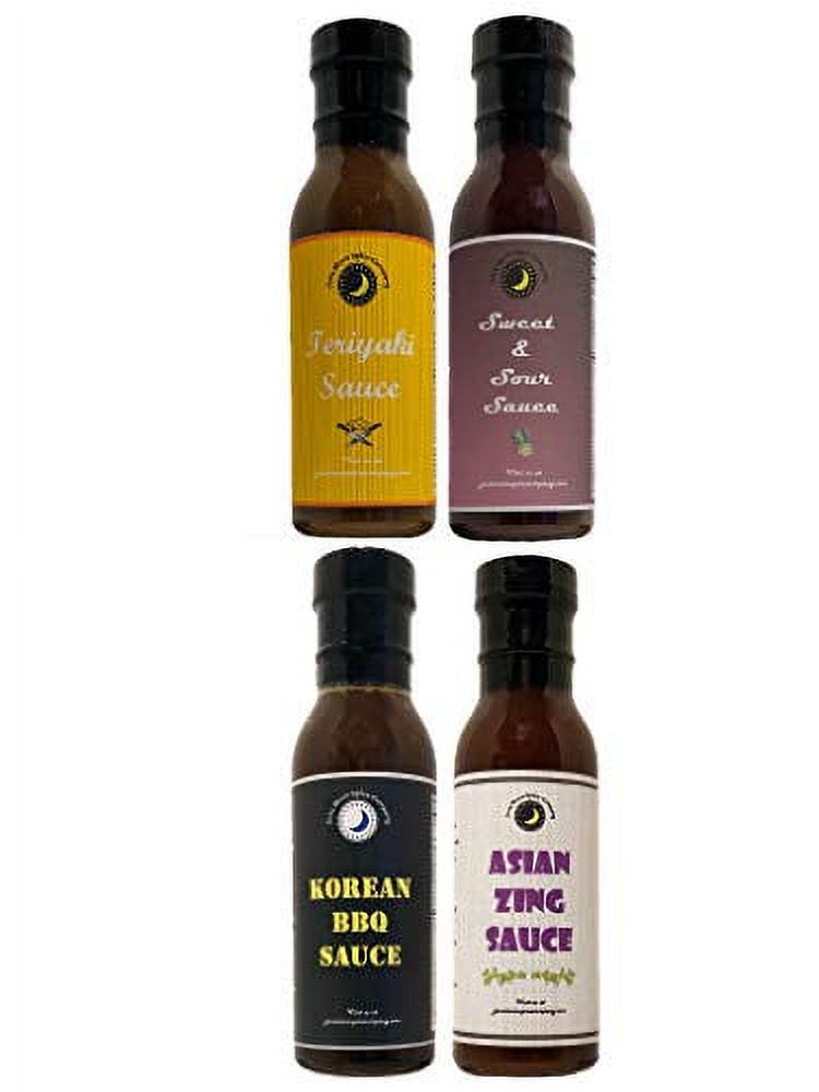 Asian Sauce Variety 4 Pack Korean BBQ Asian Zing Sweet & Sour