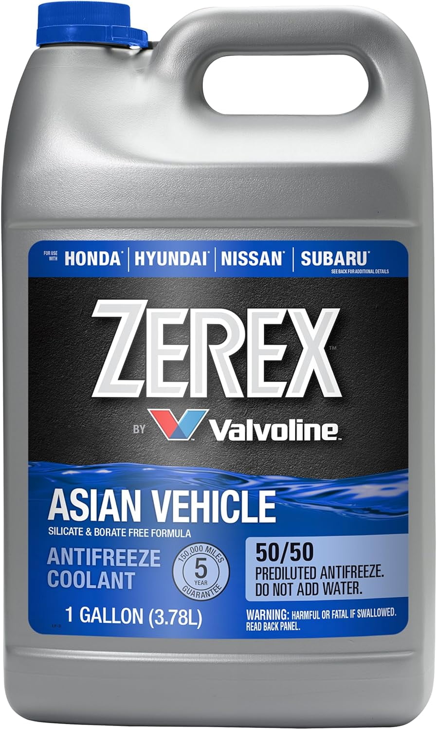 Asian Vehicle Blue Silicate and Borate Free 50/50 Prediluted Ready-to ...