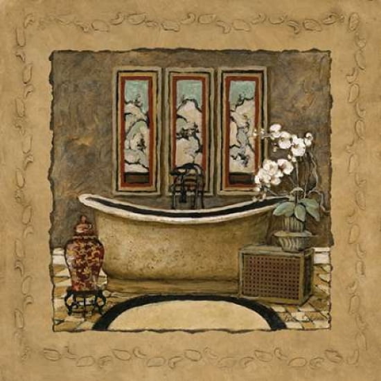 Asian Warmth II Canvas Art - Charlene Olson (24 x 24)