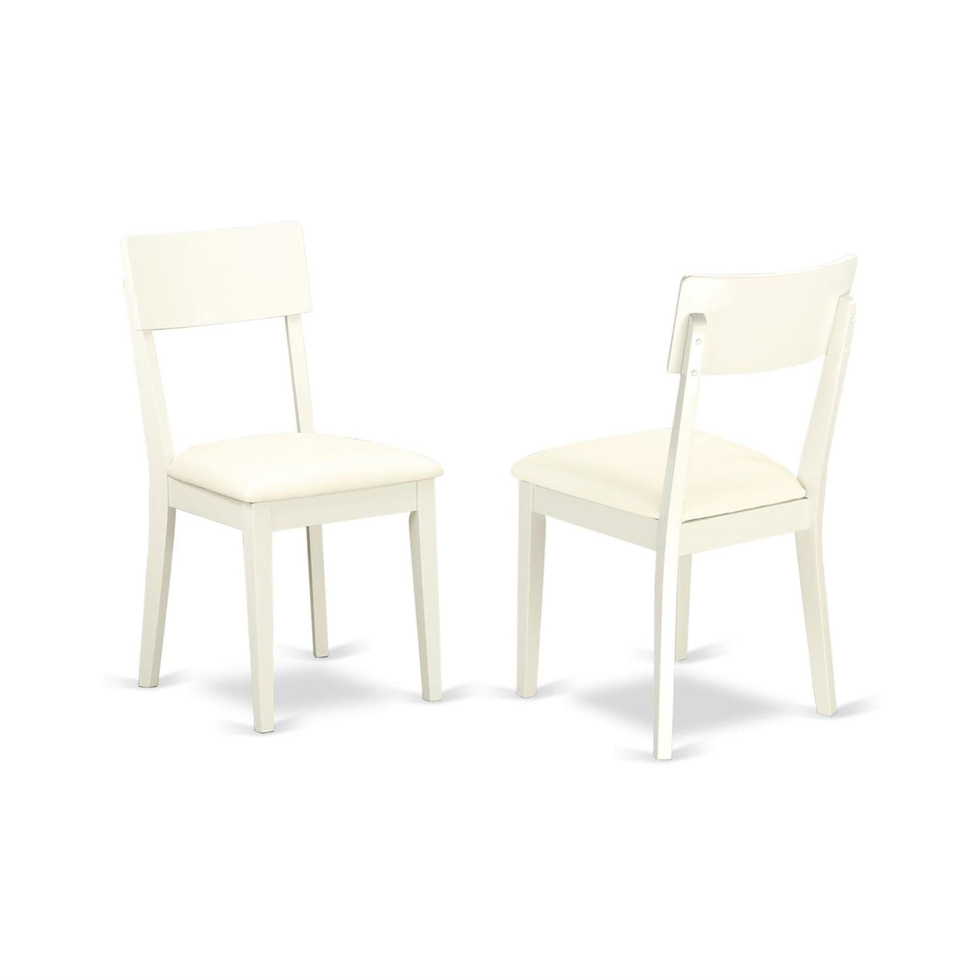 Linen White Extendable Rubberwood Pedestal Dining Table Set with Smoke Chairs