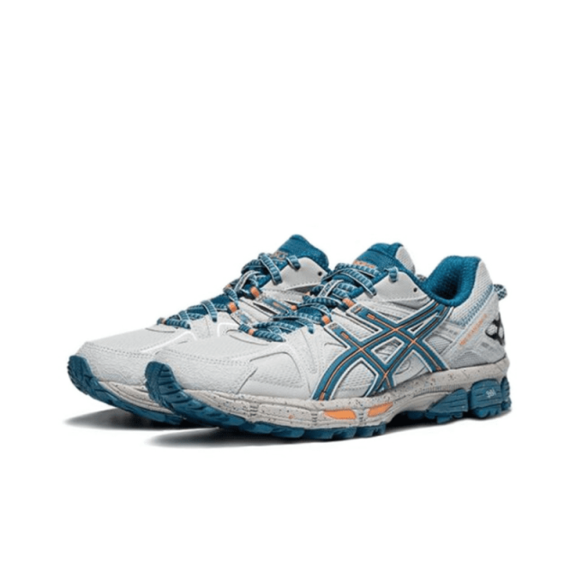 Asics Gel-Kahana 8 Cross Country Men's Hiking Running Shoes Gray Blue ...