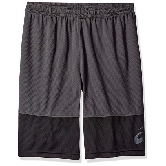 Asics Men's Big & Tall Tiebreaker Short, Dark Grey, 2XL