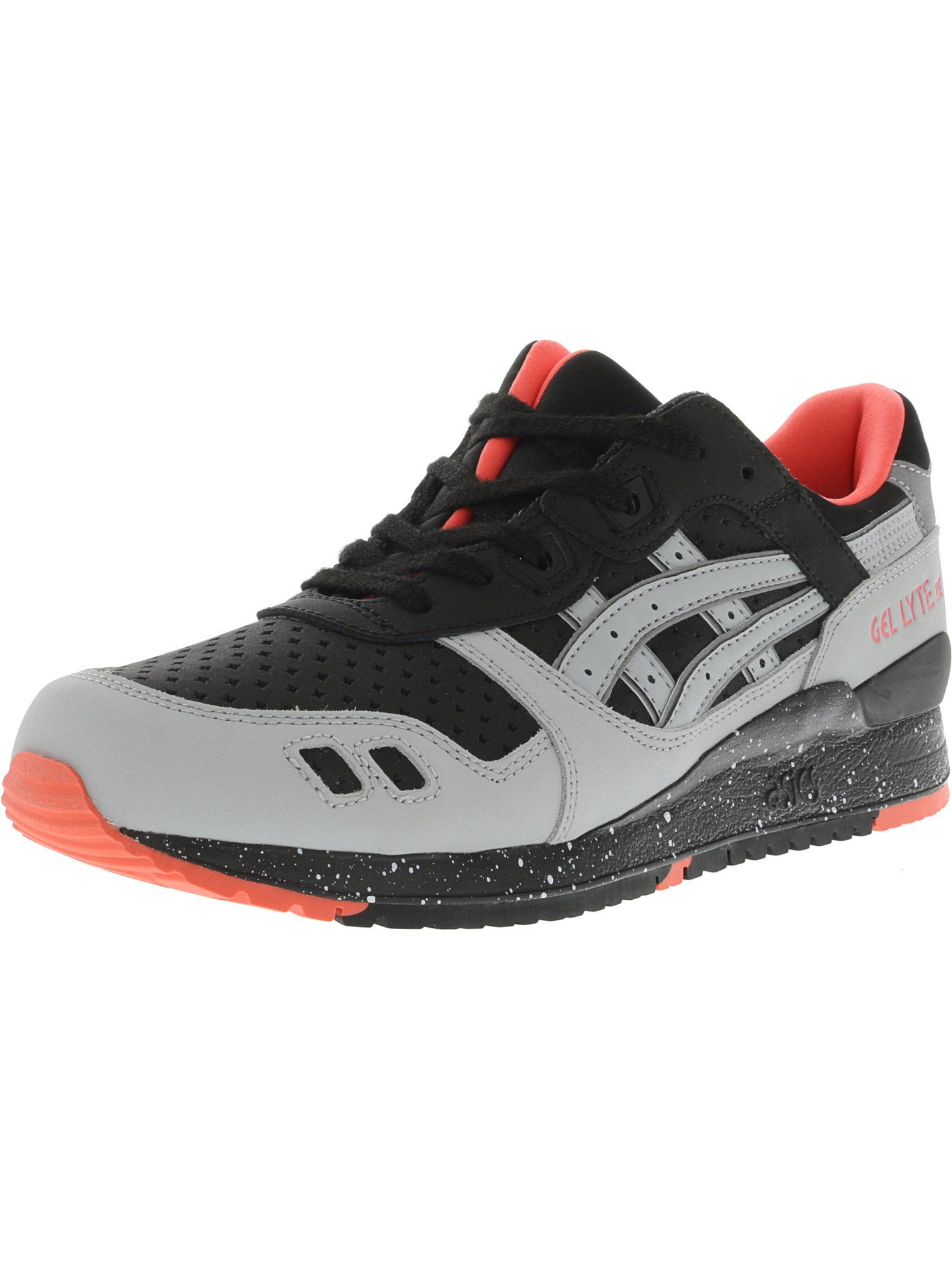 Asics gel lyte iii black soft grey sale