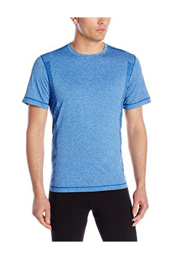 Men's Hot Shot Training Shirt New Blue Heather Small