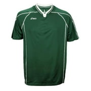 Asics Men's Shoji Sports Jersey Shirt Top, Forest Green