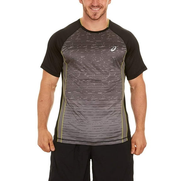 Asics Men's Shori Tee, Black, M