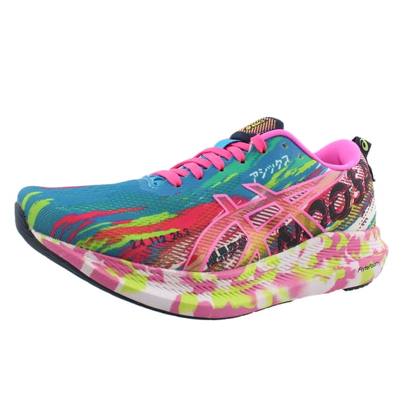 Asics Noosa Tri 13 Womens Shoes Size 5.5, Color: Digital Aqua/ Hot Pink