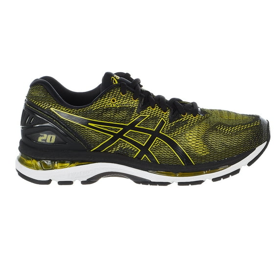 Asics T800N-8990: Men's Sulphur/Black/White Gel-Nimbus 20 Running Sneakers (8.5 D(M) US Men)