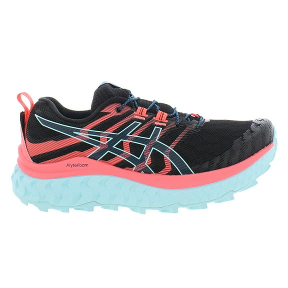 Asics Trabuco Max Womens Shoes Size 10, Color: Black/Red/Blue