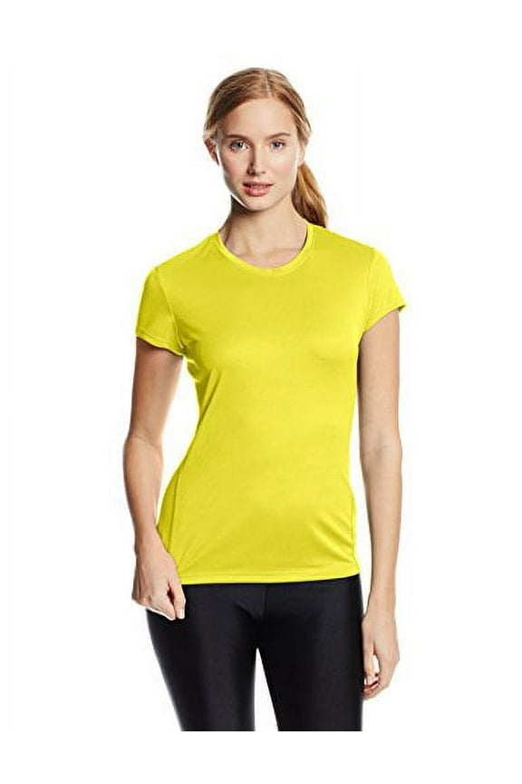 Women's Core Short Sleeve Top, Electric Lime, Medium