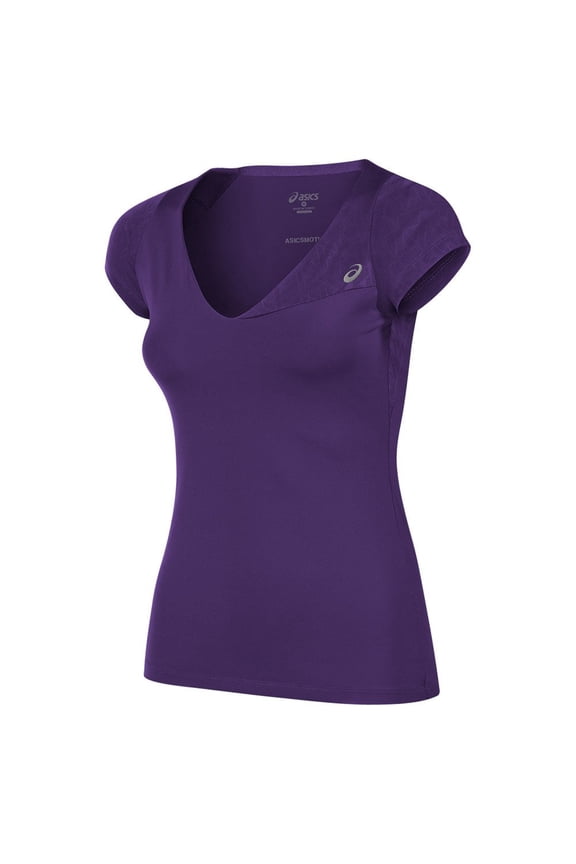 Womens Athlete Short Sleeve Top Parachute Purple L