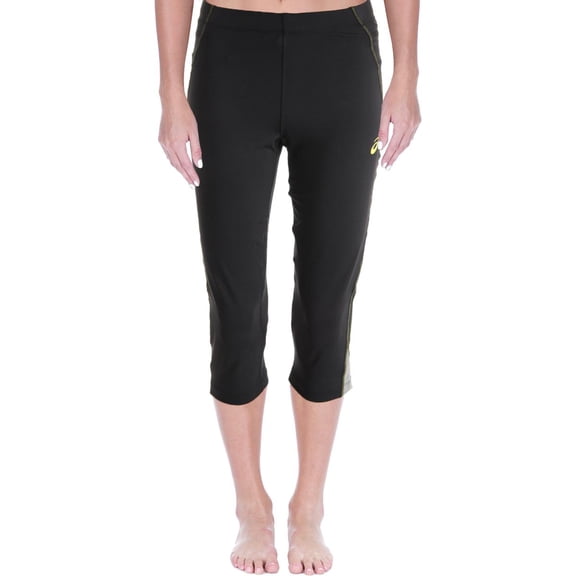 Asics Womens Stretch Mesh Inset Capri Pants