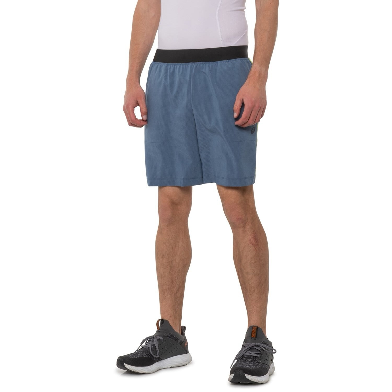 Asics Woven Running Shorts 7”, Built-In Briefs Mens Size L