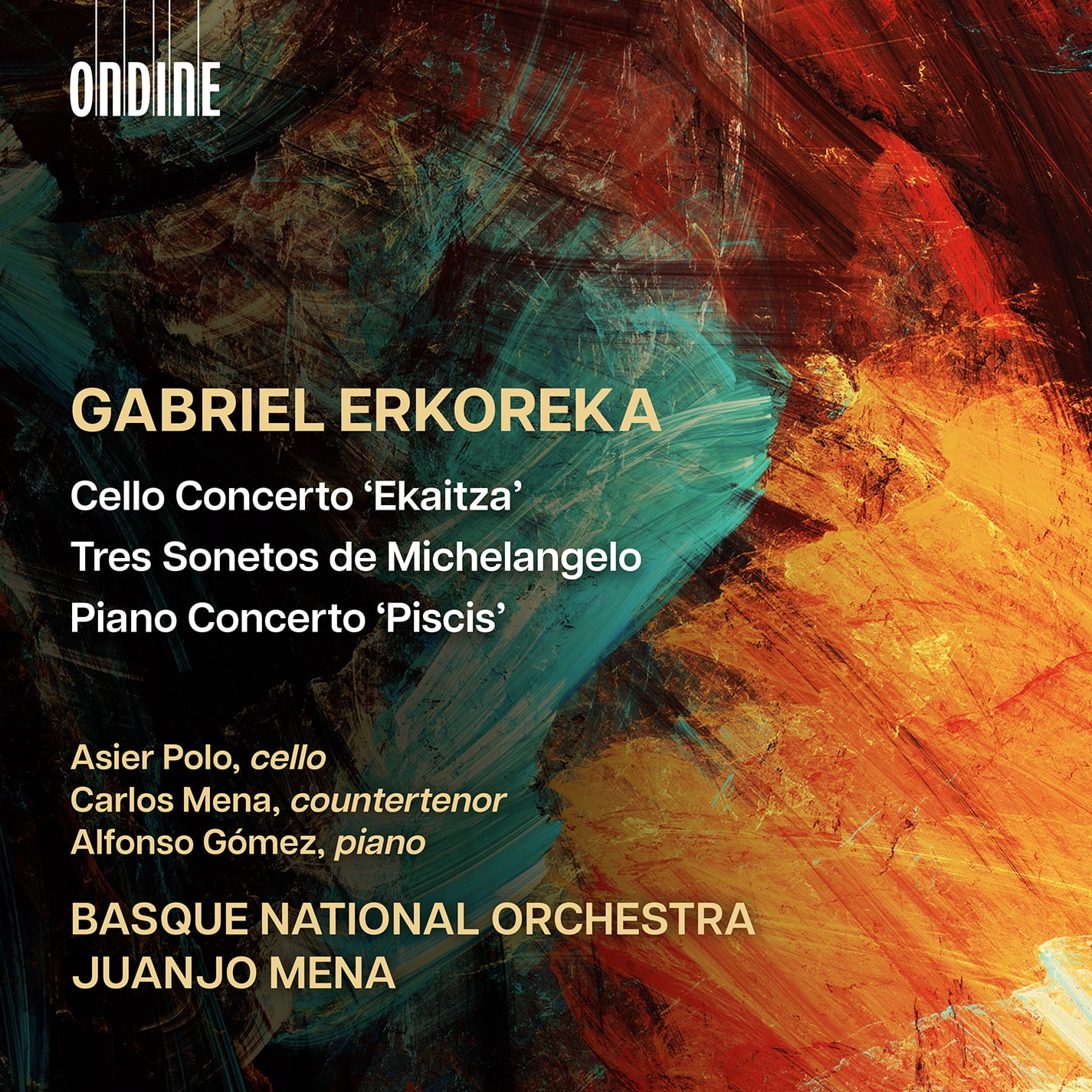 Asier Polo - Erkoreka: Cello Concerto; Tres Sonetos de Michelangelo; Piano Concerto - Music & Performance - CD