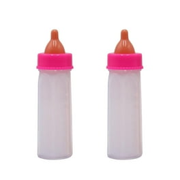 for Toys 18inch Doll Reborn Cute Dolls Accessories with Pacifier Bibs Magic Milk Bottles Plastic Nipple Bottle Juice Bottles 3 Walmart