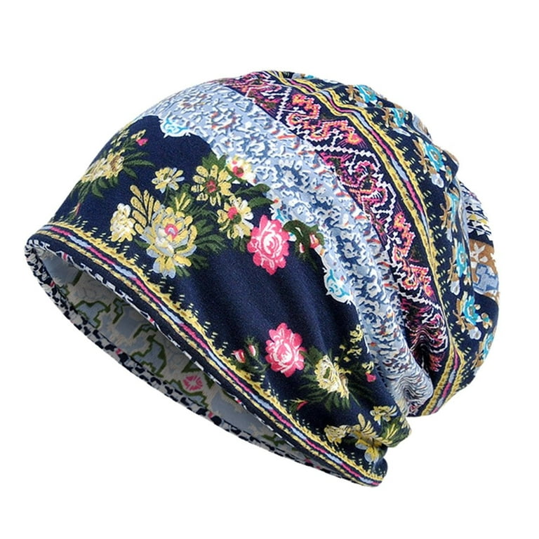 Asija Chemo Caps for Women Slouchy Cancer Patients Sleep Hats Warm Soft Stretchy Walmart